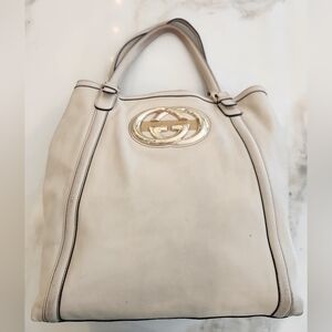 Gucci Britt Dialux White/Ivory Handbag